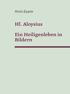 cover image of Hl. Aloysius